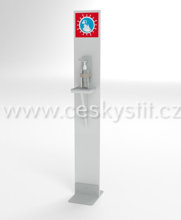 Stojan na dezinfekci rukou - podlahový (V) - Image 2