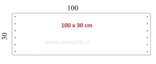 plast transparentní 1000x300 - 072-cz v cm